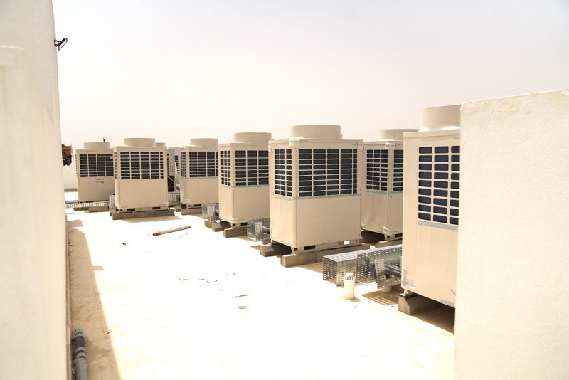 Outdoor HVAC units
