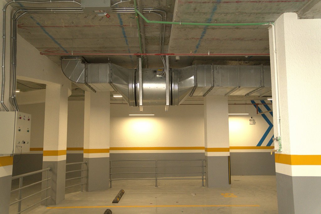 Parking ventilation